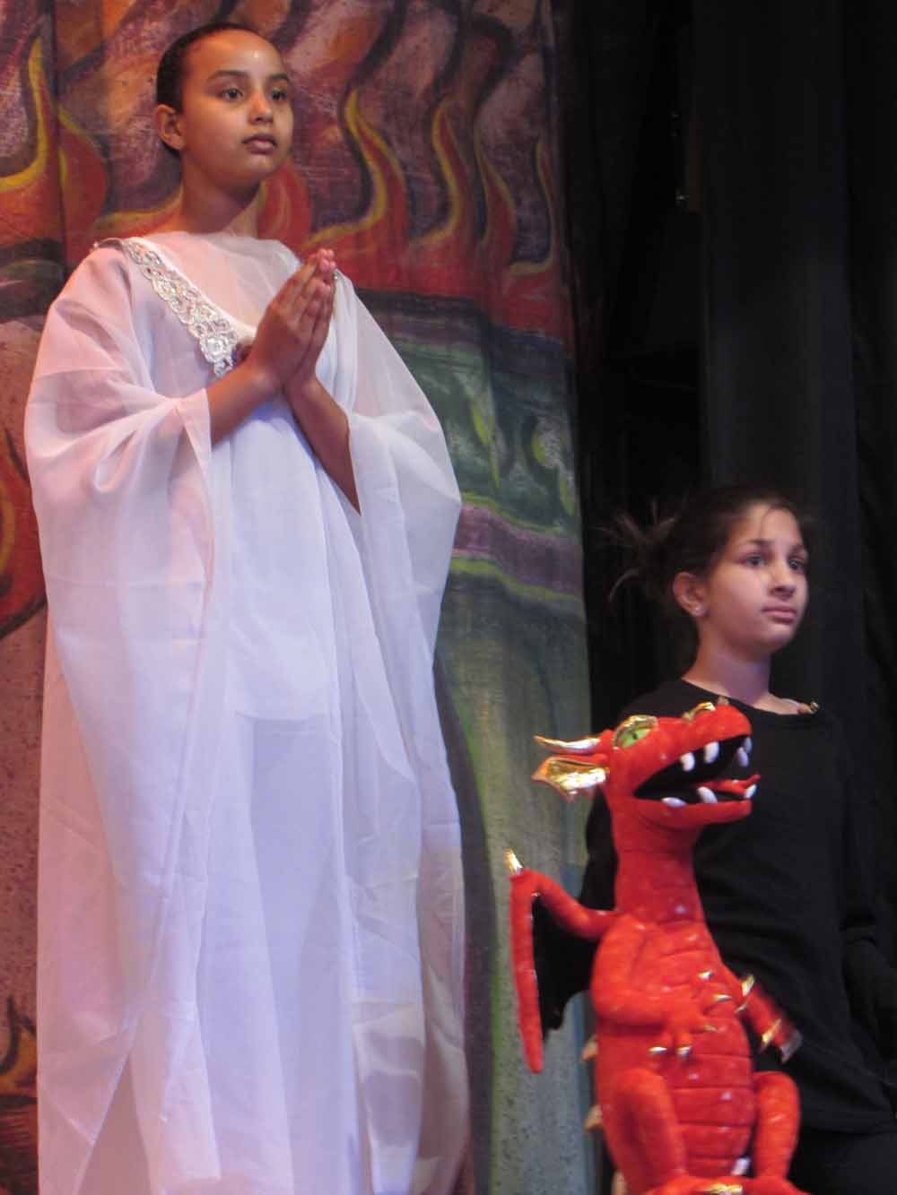 Year 6 Production of 'Mulan', March 2016